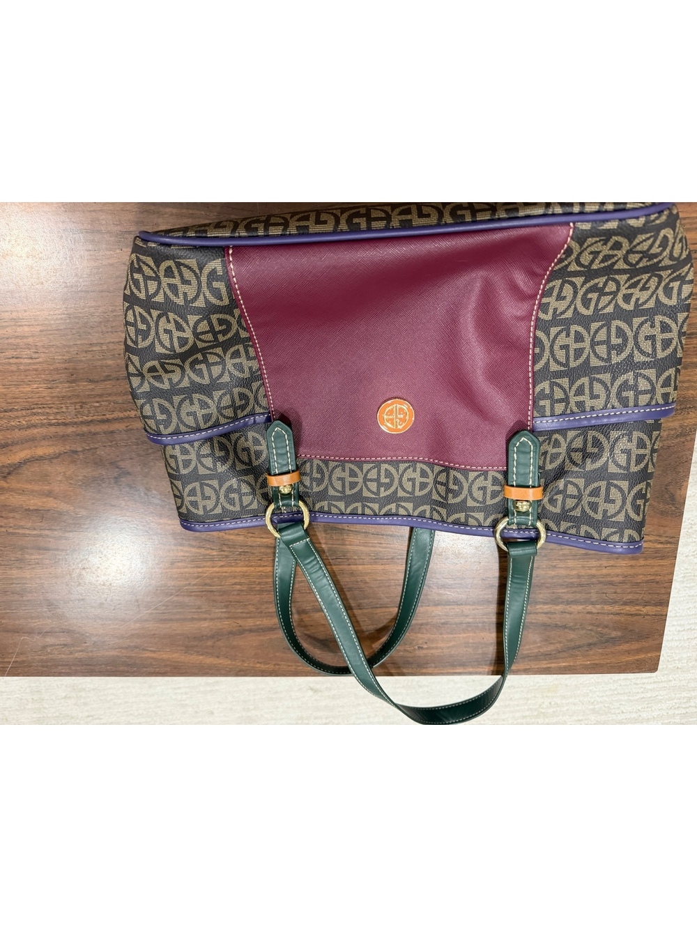 Giani Bernini monogram tote bag